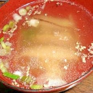 簡単　でも美味しい＾＾椎茸の中華スープ